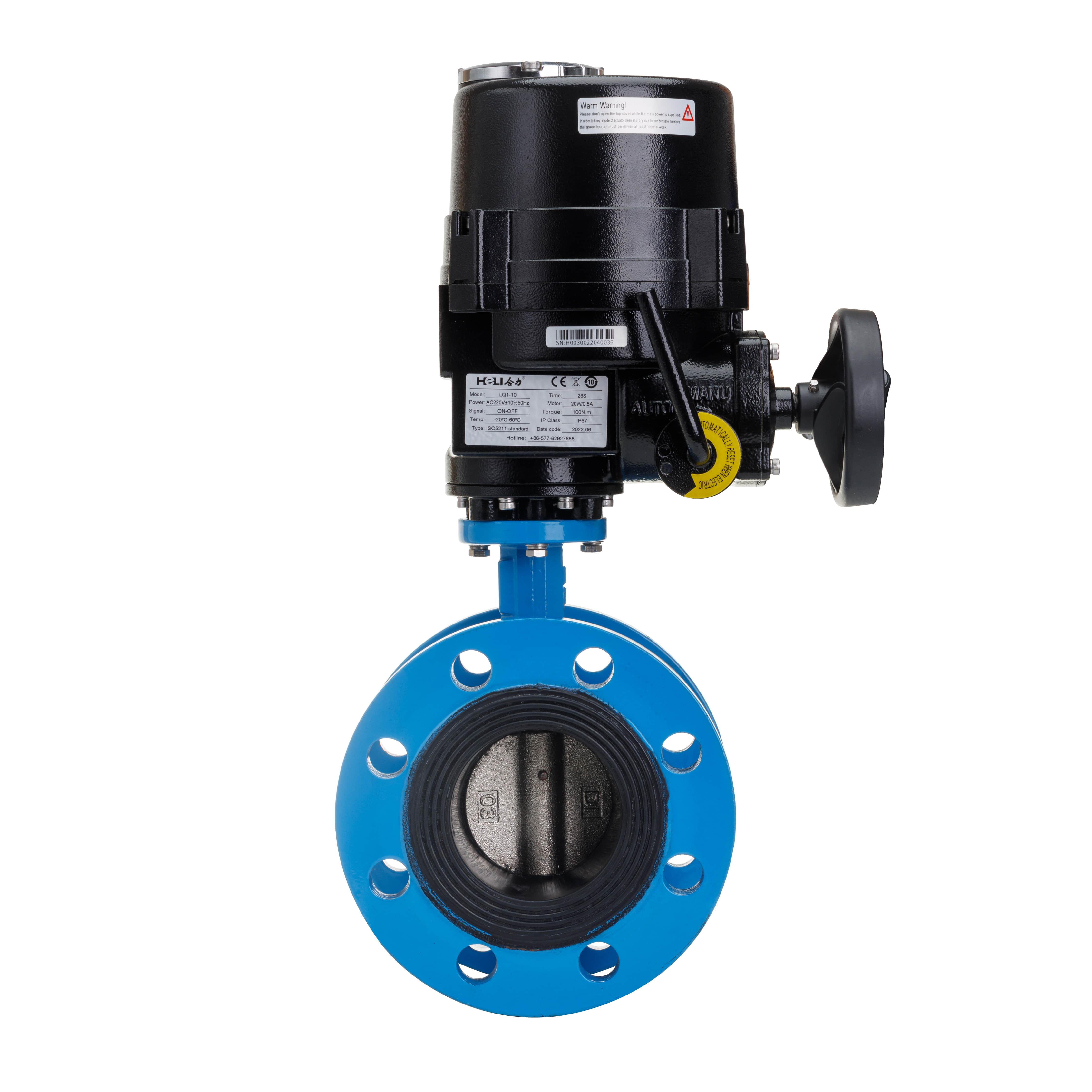 Explosion-proof Electric flanged butterfly valve.jpg