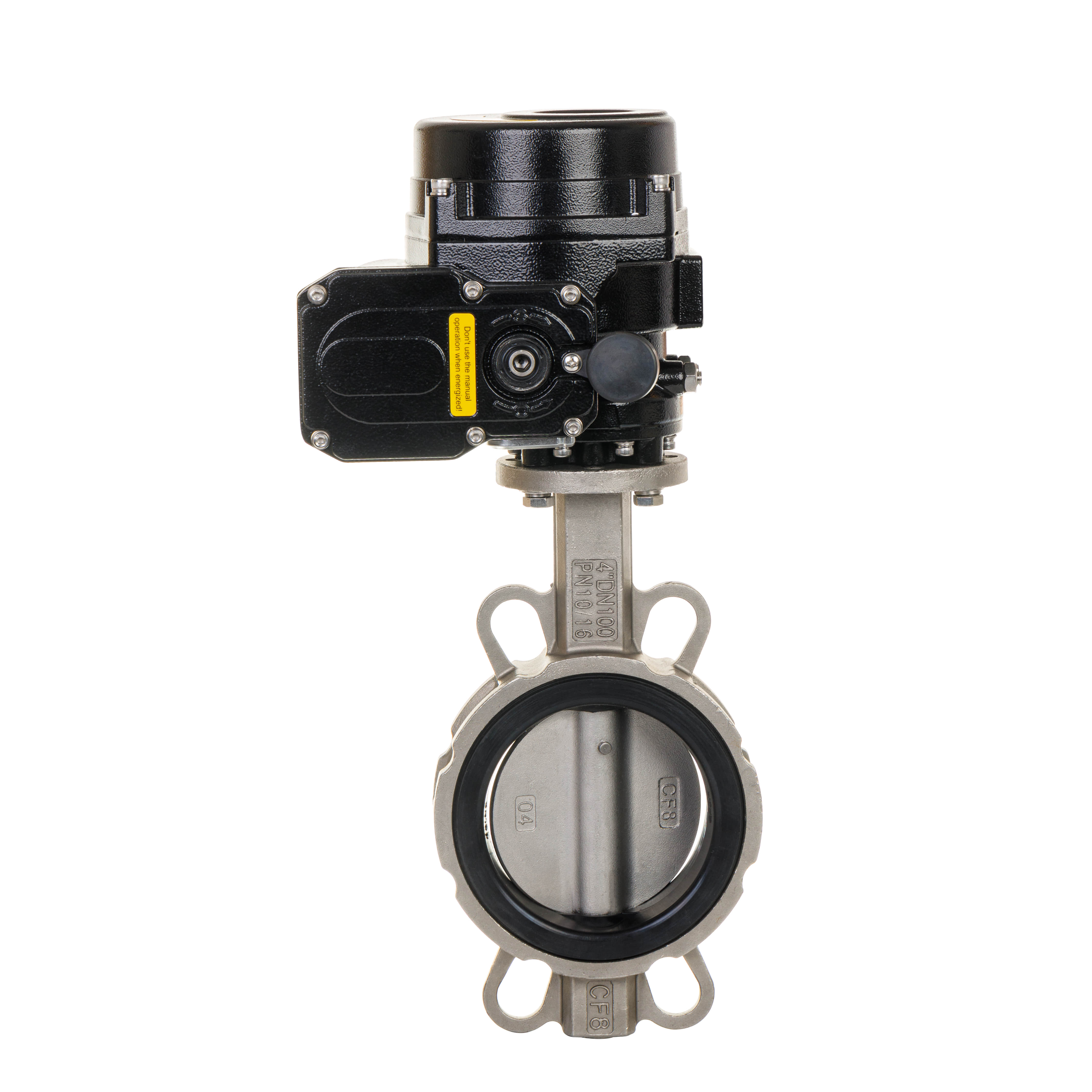 Explosion-proof Electric flanged soft seal butterfly valve.jpg