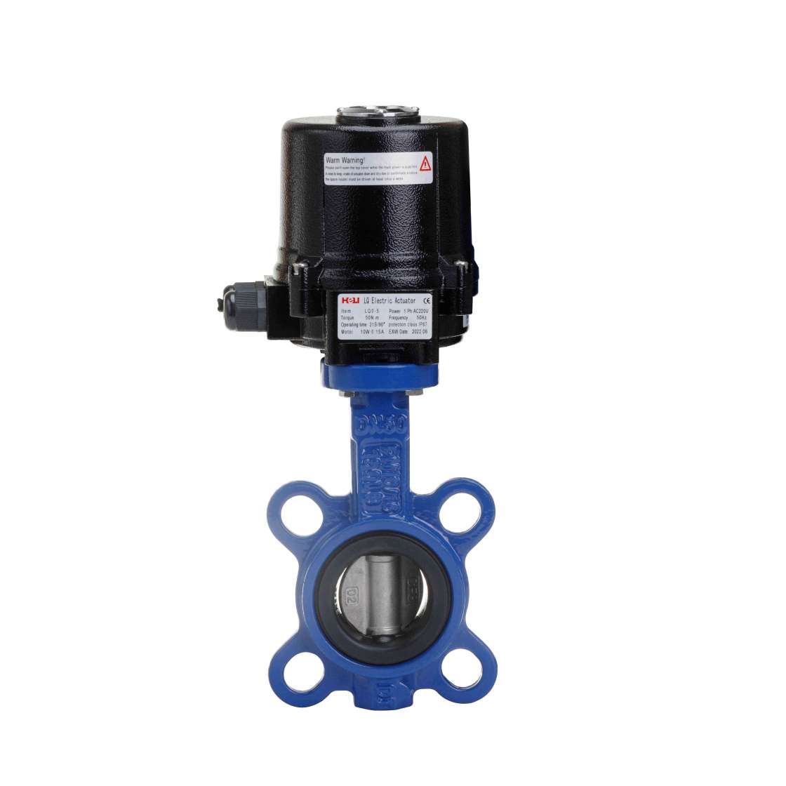 Explosion-proof Electric butterfly valve for agricultural irrigation.jpg