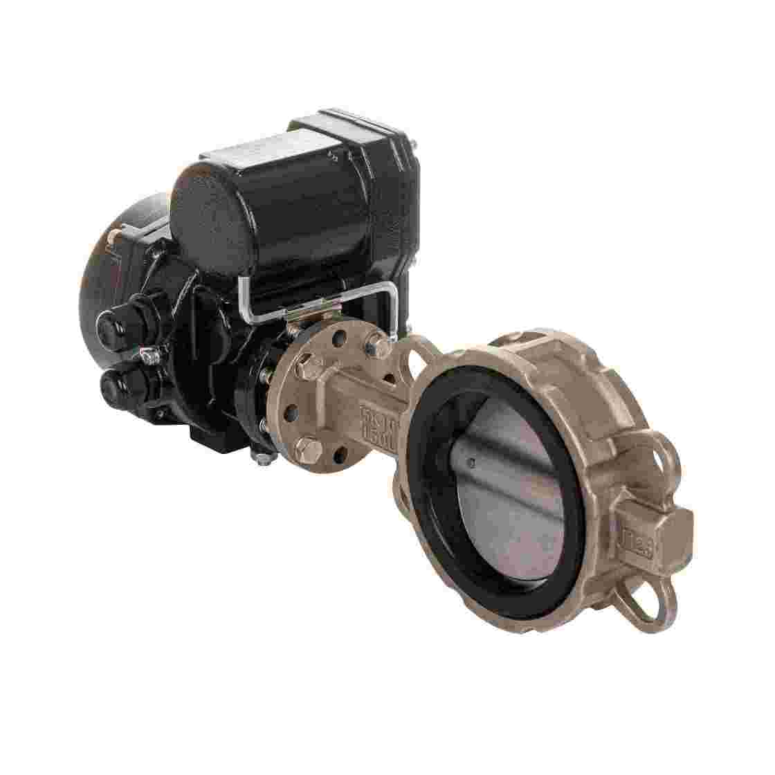 WCB Electric flanged soft seal butterfly valve-3.jpg
